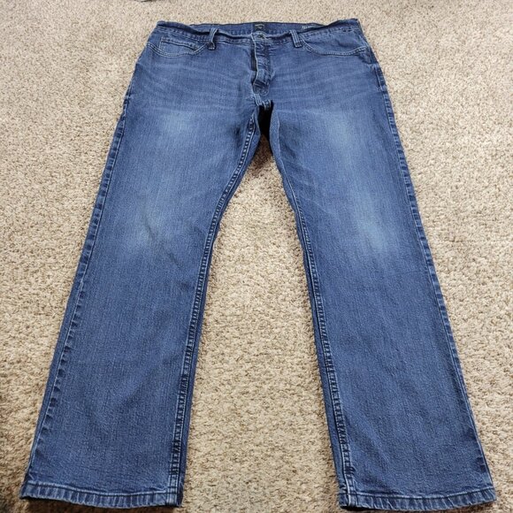 Nautica Jeans Mens 38x30 Relaxed Fit Dark Wash Denim - Picture 1 of 7